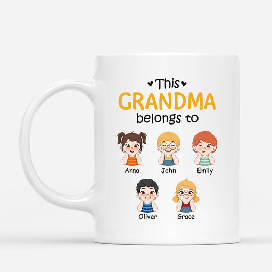 1517MUK1 personalised this grandma belongs to kids mug_5c15599c 95db 4458 a55a 44aa8dca399b