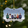1521OUS1 personalized the greatest gift our parents gave us was each other ornament