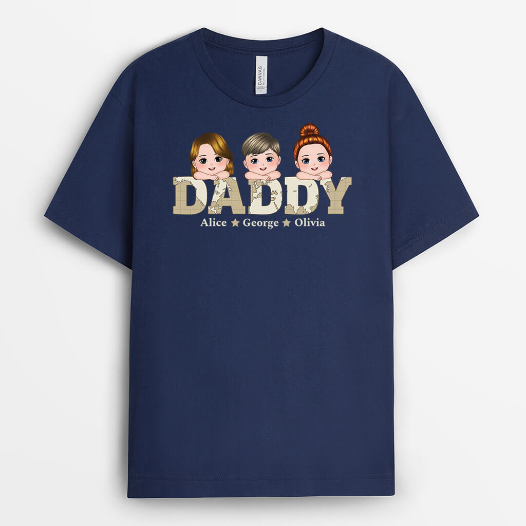 Personalised Our Best Daddy T-Shirt