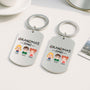 1527JUS2 personalized metal keychains unique gifts for fathers 1527JKQ8B