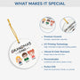 1527OUS4 personalized ceramic ornaments unique gifts for mom 1527OQ8A