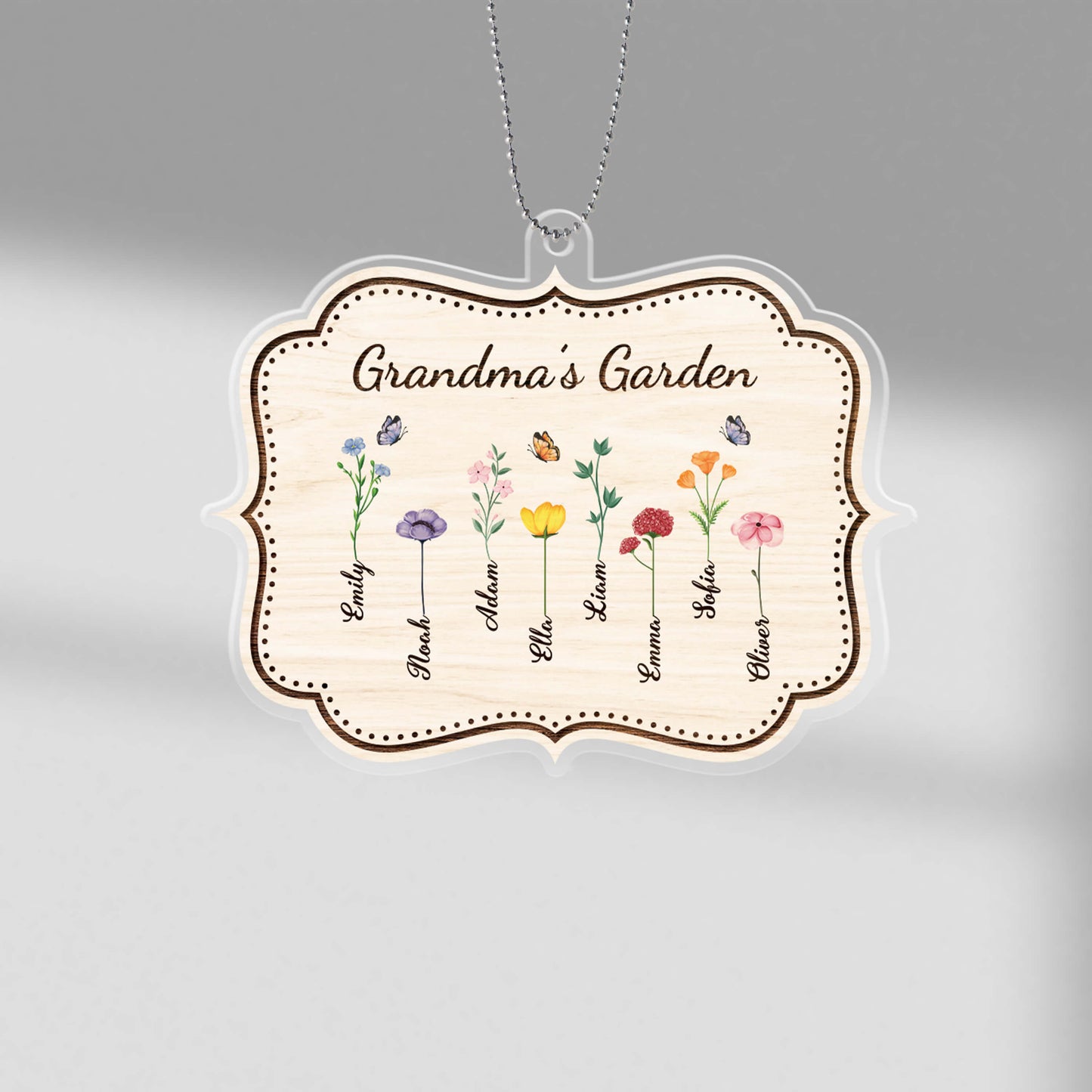 Personalised My Grandma's Garden Ornament
