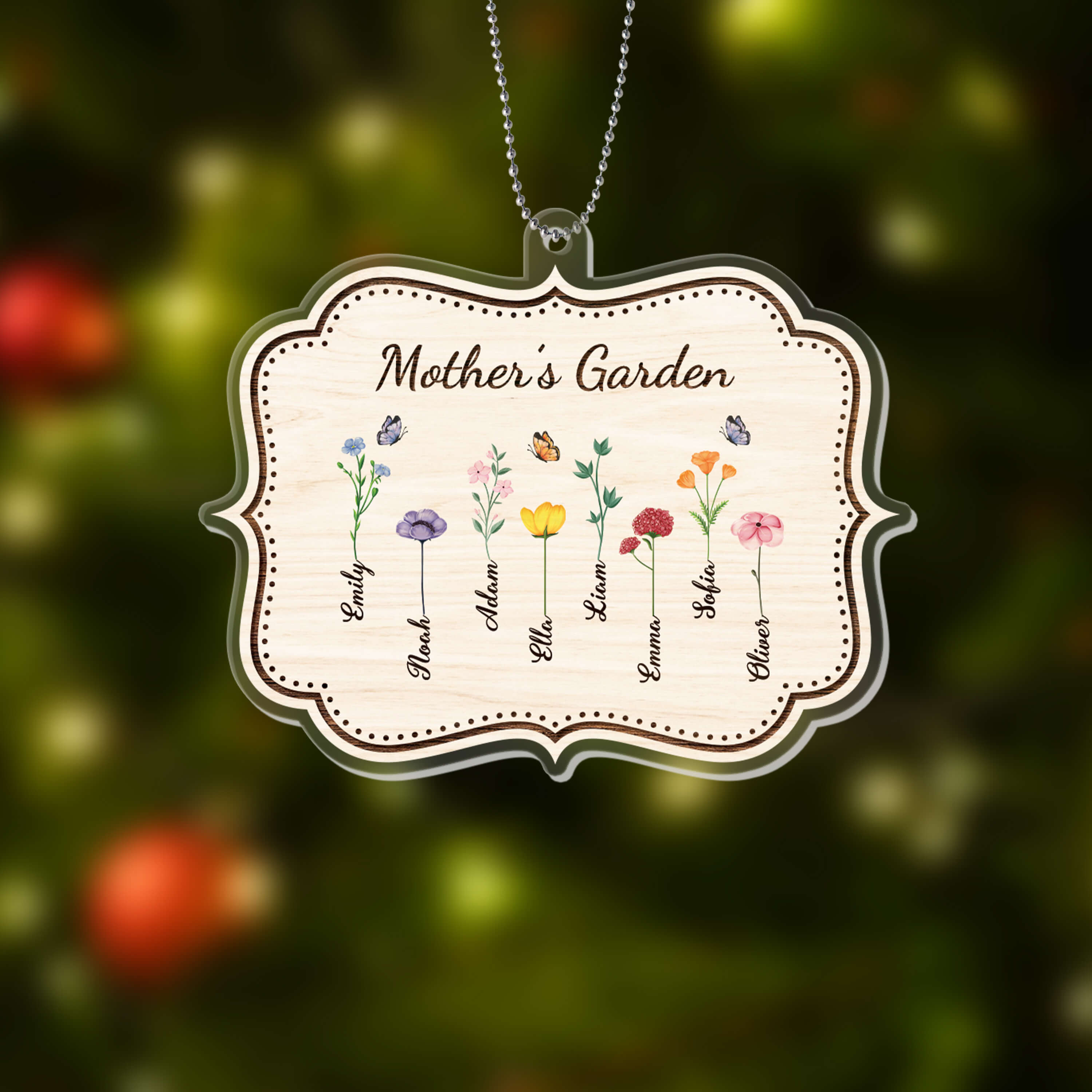 1528OUK2 personalised grandmas garden ornament