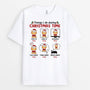 1557AUS1 personalized things i do during christmas time t shirt