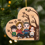 1646OUS1 personalized family tree name ornament
