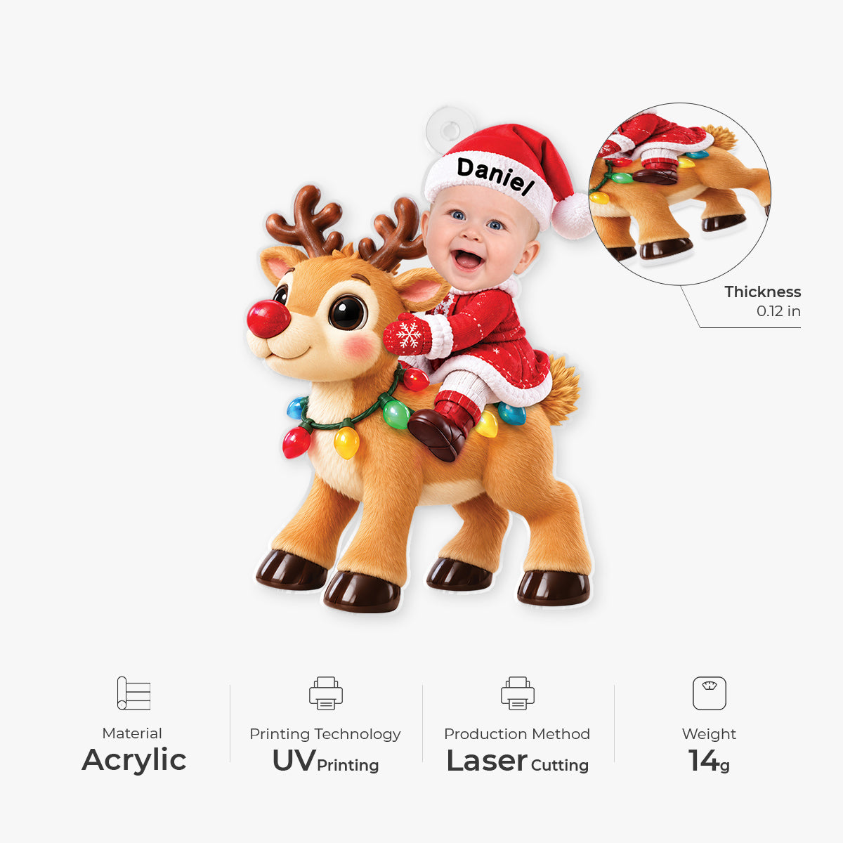 16542OS ProAcrylicOrnament CouUK RnDNone IdeNAnh NicDTNew