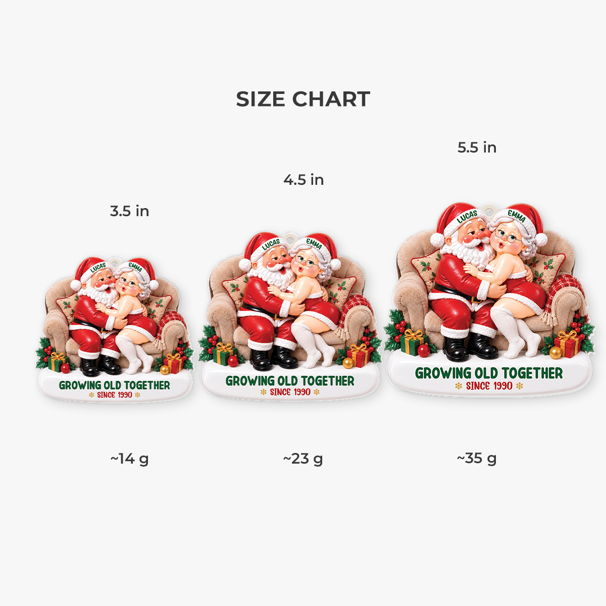 16618OV ProAcrylicOrnament CouUK RnDNone IdeVinh NicDTNew