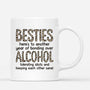 1694MUS3 personalized besties alcohol tolerating bonding over mug