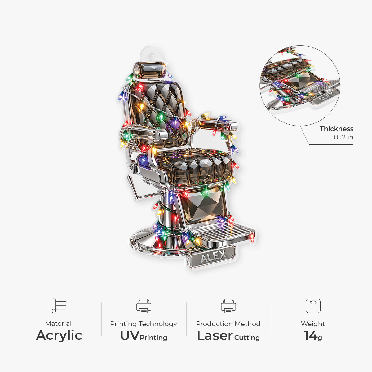 17020O6 ProAcrylicOrnament CouUK RnDNone IdeIdea NicJob