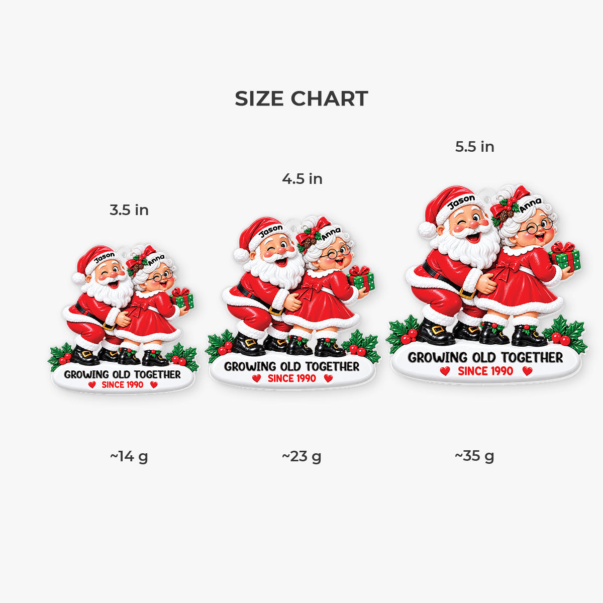 17069O8 ProAcrylicOrnament CouUK RnDNone IdeTNgo NicDTNew