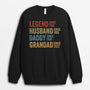 1732WUk1 legend husband dad grandpa sweatshirt custom grandpa gifts 1732W9L5B