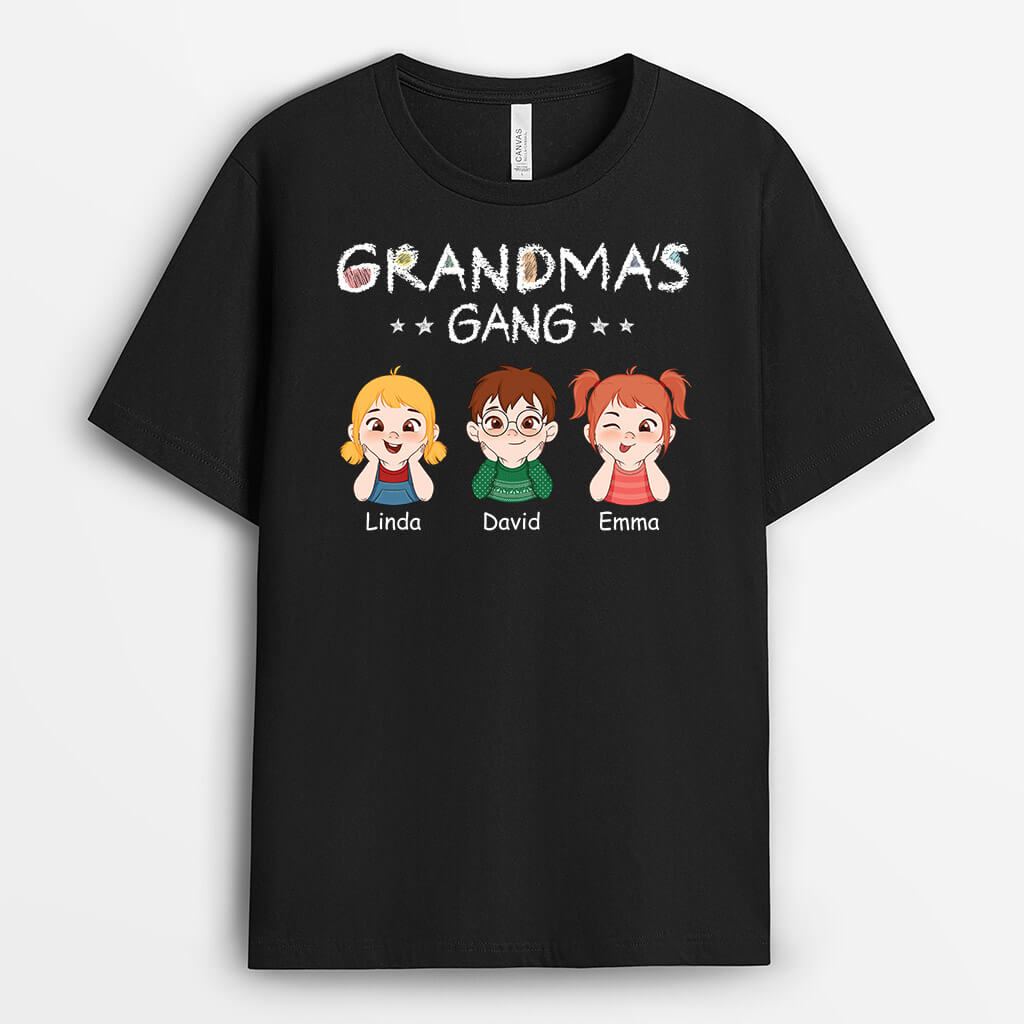 Personalised Mommy's Gang T-Shirt