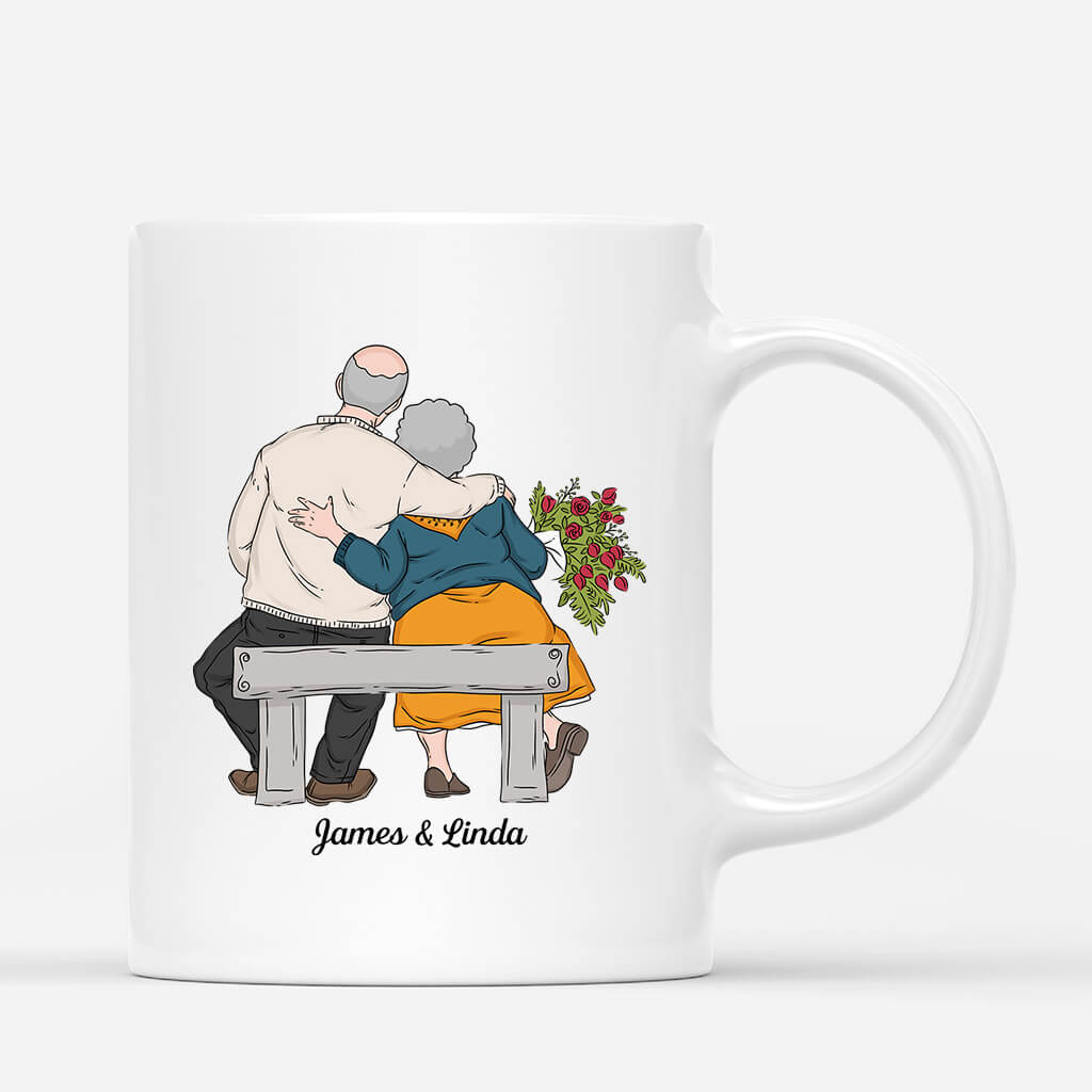 1795MUK1 personalised thank you for everything mug