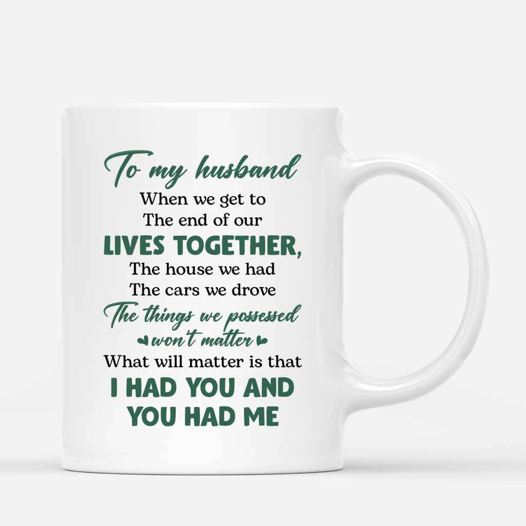 To my hot sale husband mug