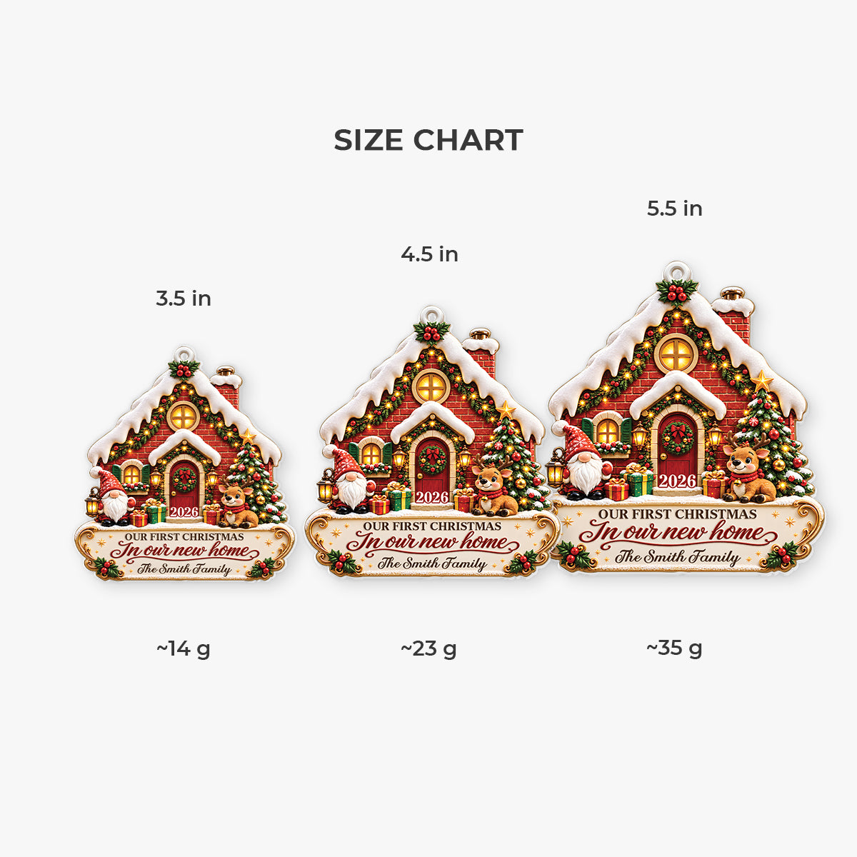 18196OT ProAcrylicOrnament CouUK RnDNone IdeTPham NicDTNew