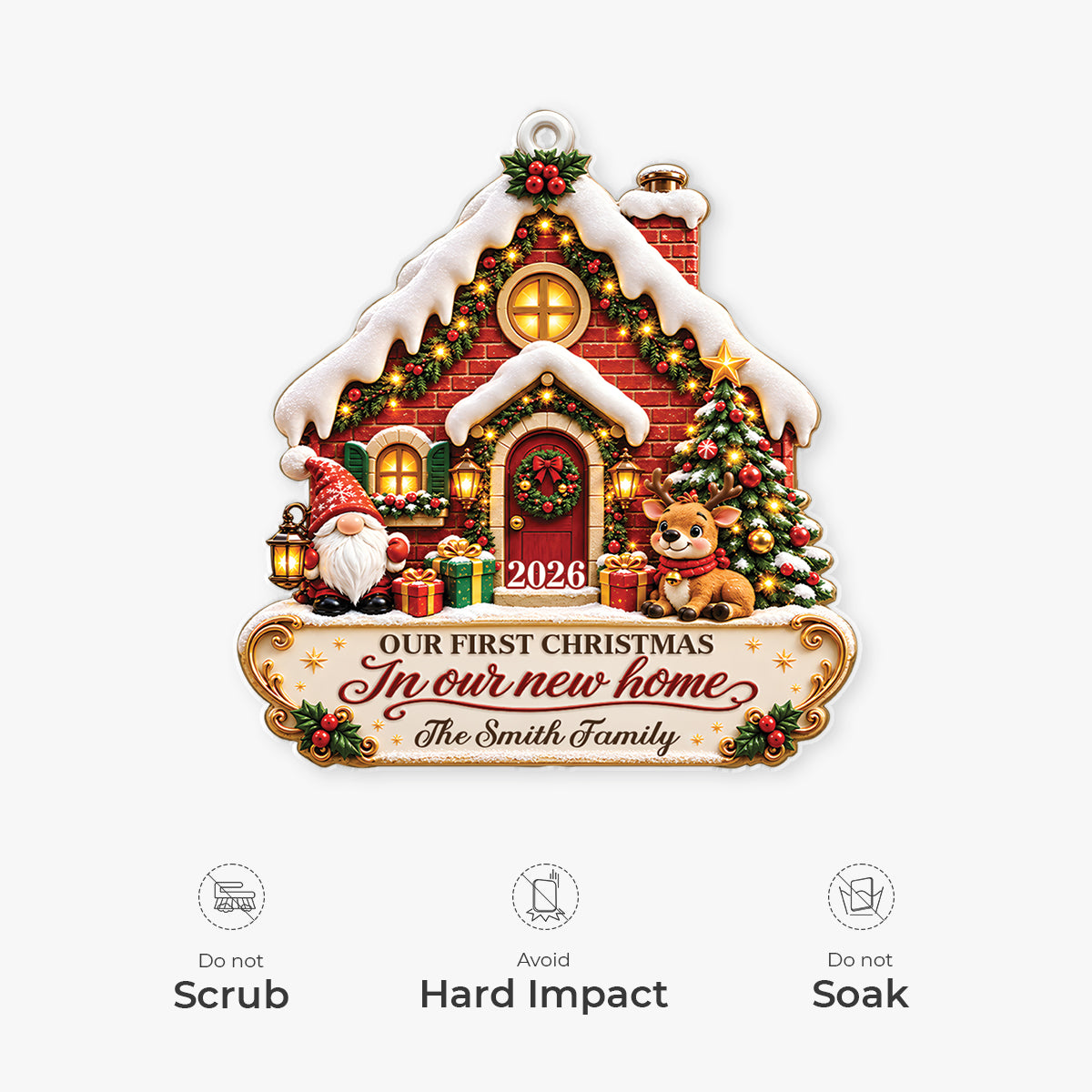 18196OT ProAcrylicOrnament CouUK RnDNone IdeTPham NicDTNew