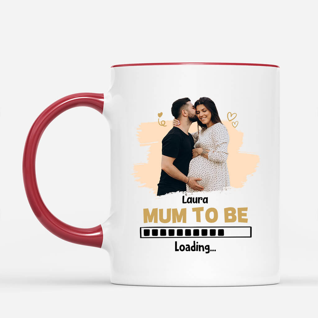 Personalised About To Be A Mum Mug