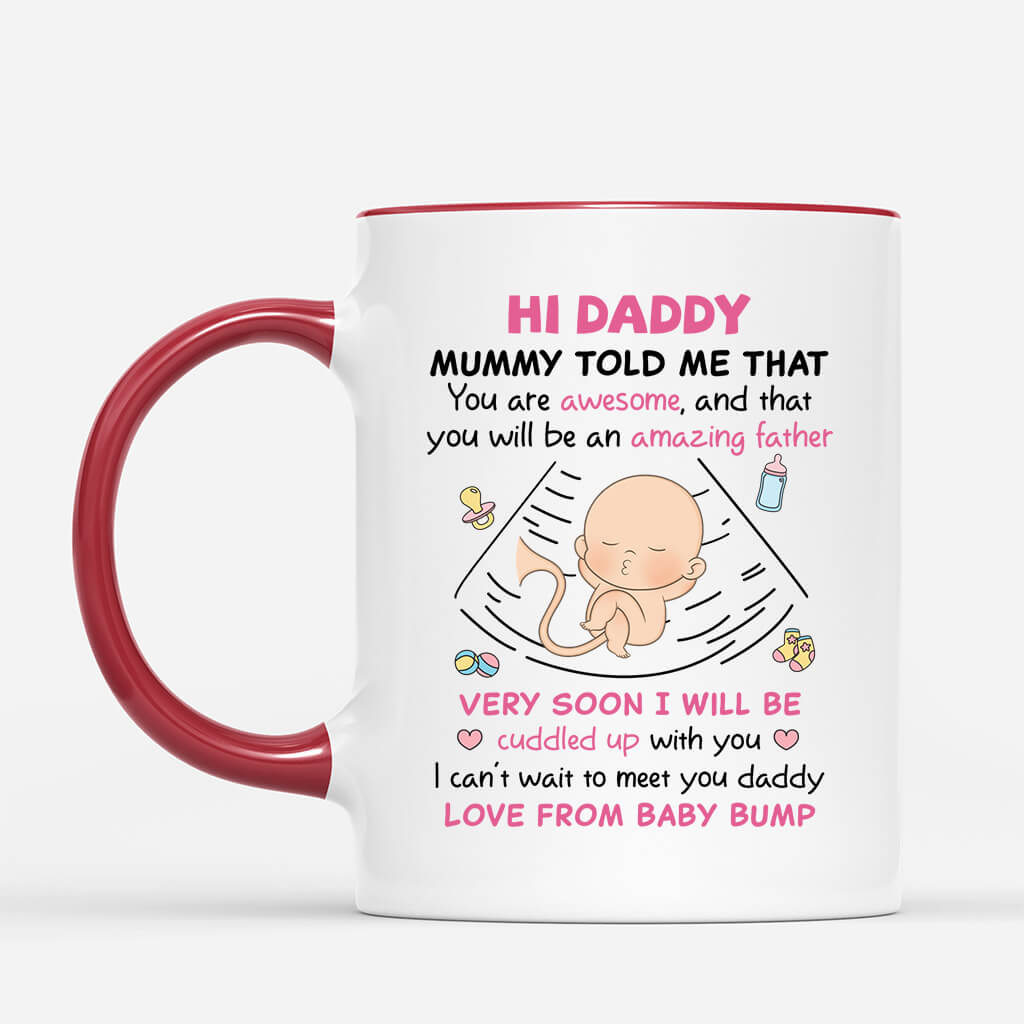 1840MUK2 personalised you will be an amazing daddy mug