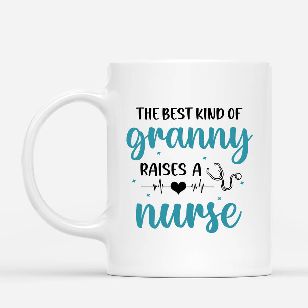 Personalised Best Kind Of Mum Raises A Nurse Mug