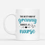 1843MUK3 personalised the best kind of mum raises a nurse mug