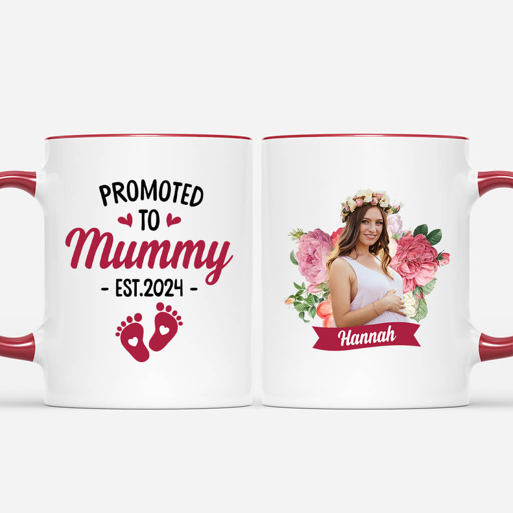 1853MUK1 personalised promoted to mummy mug