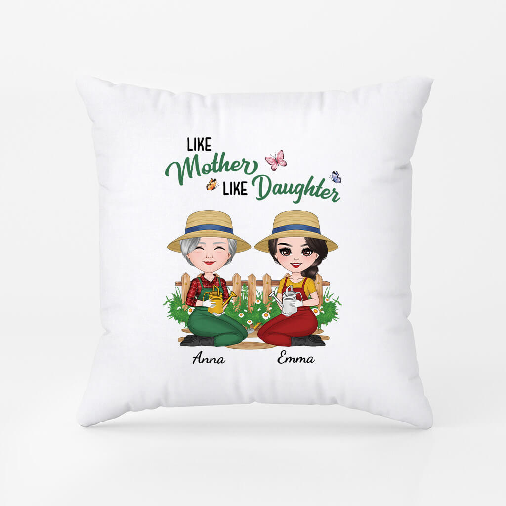 Personalised Just Like Mother Like Daughter Pillow