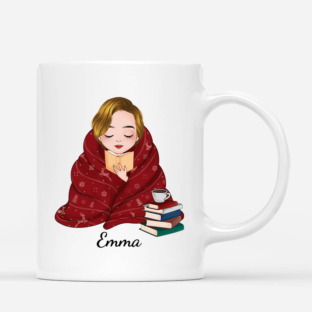 Personalised A Woman Who Loves Books Mug