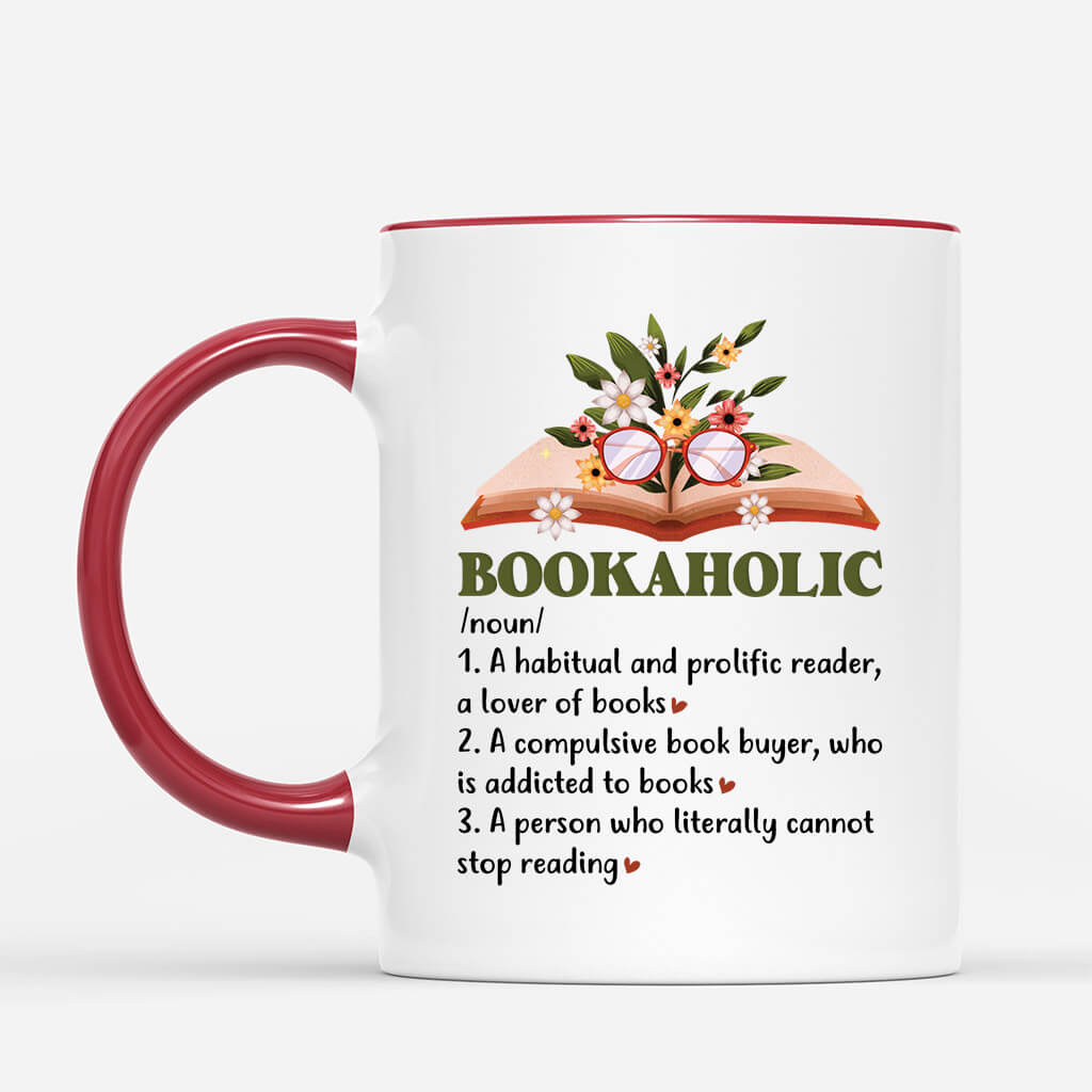 Personalised Most Bookaholic Mug