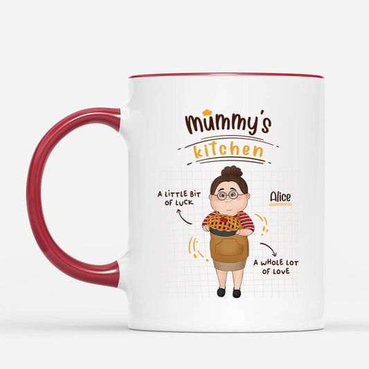 1891MUK2 personalised mummys kitchen mug