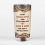 1892TUK3 personalised im not sugar and spice tumbler