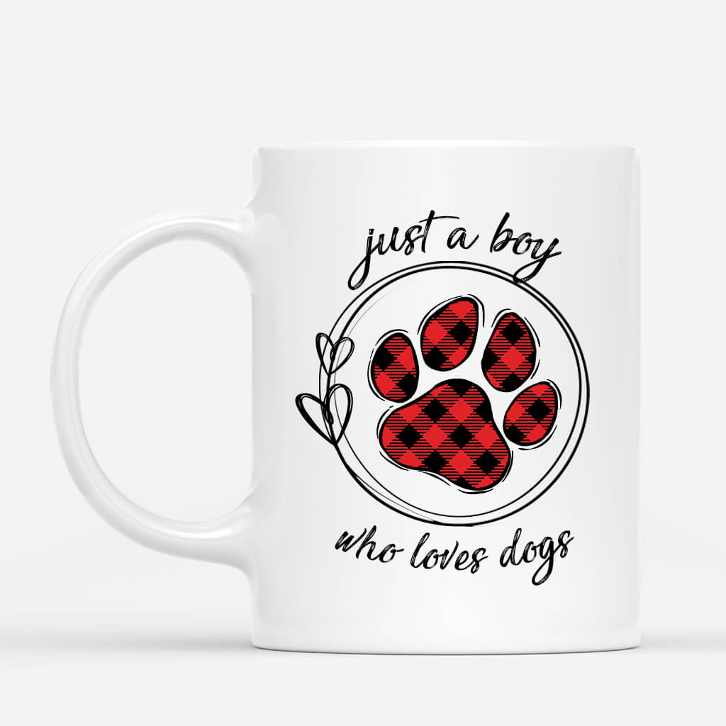 Personalised A Woman/Man Who Loves Dogs Mug