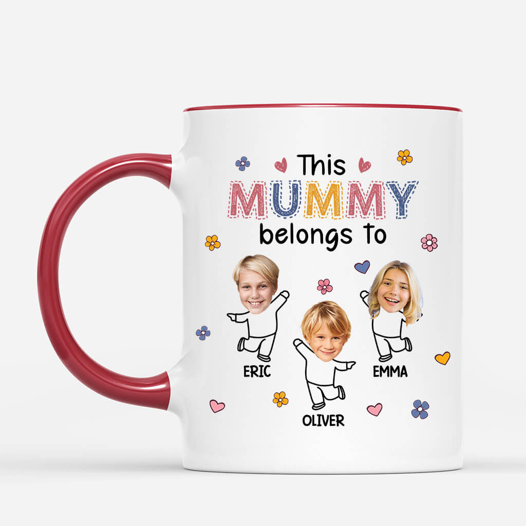 Personalised This Daddy Belongs To Mug