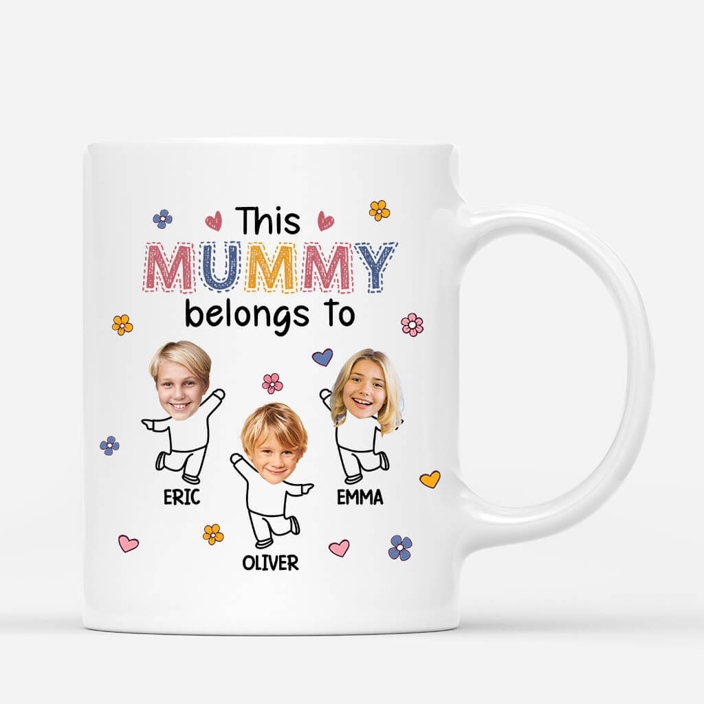 Personalised This Mummy Belongs To Mug