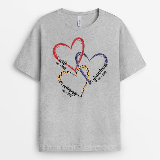 1943AUK1 personalised mummy wife grandma with heart t shirt_eda53e52 2c8b 423a a479 c863a04f45d2