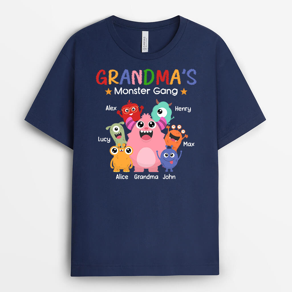 Personalised Daddy/Grandpa's Monsters T-shirt