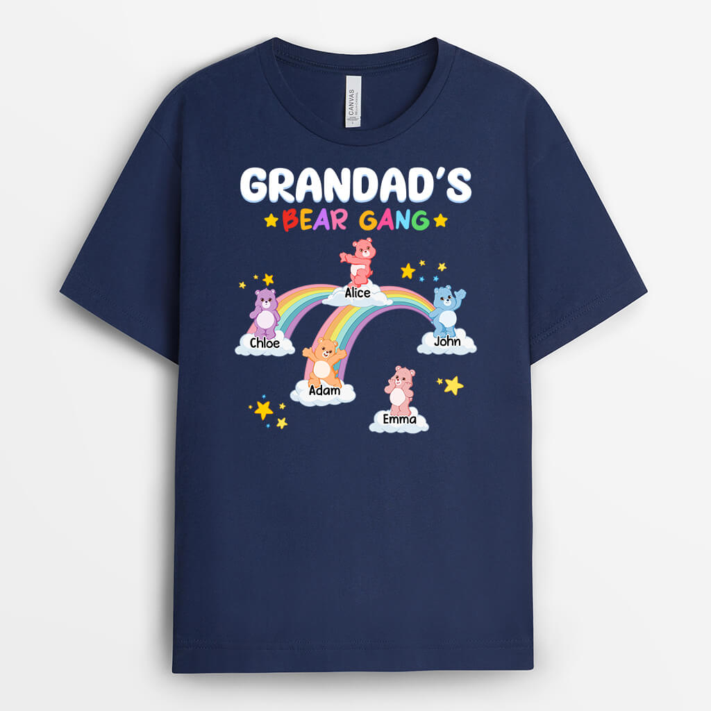 Personalised Dad/Grandad's Bear Gang T-shirt