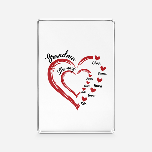 1969RUK1 personalized gifts for grandma rectangle acrylic plaques 1969R