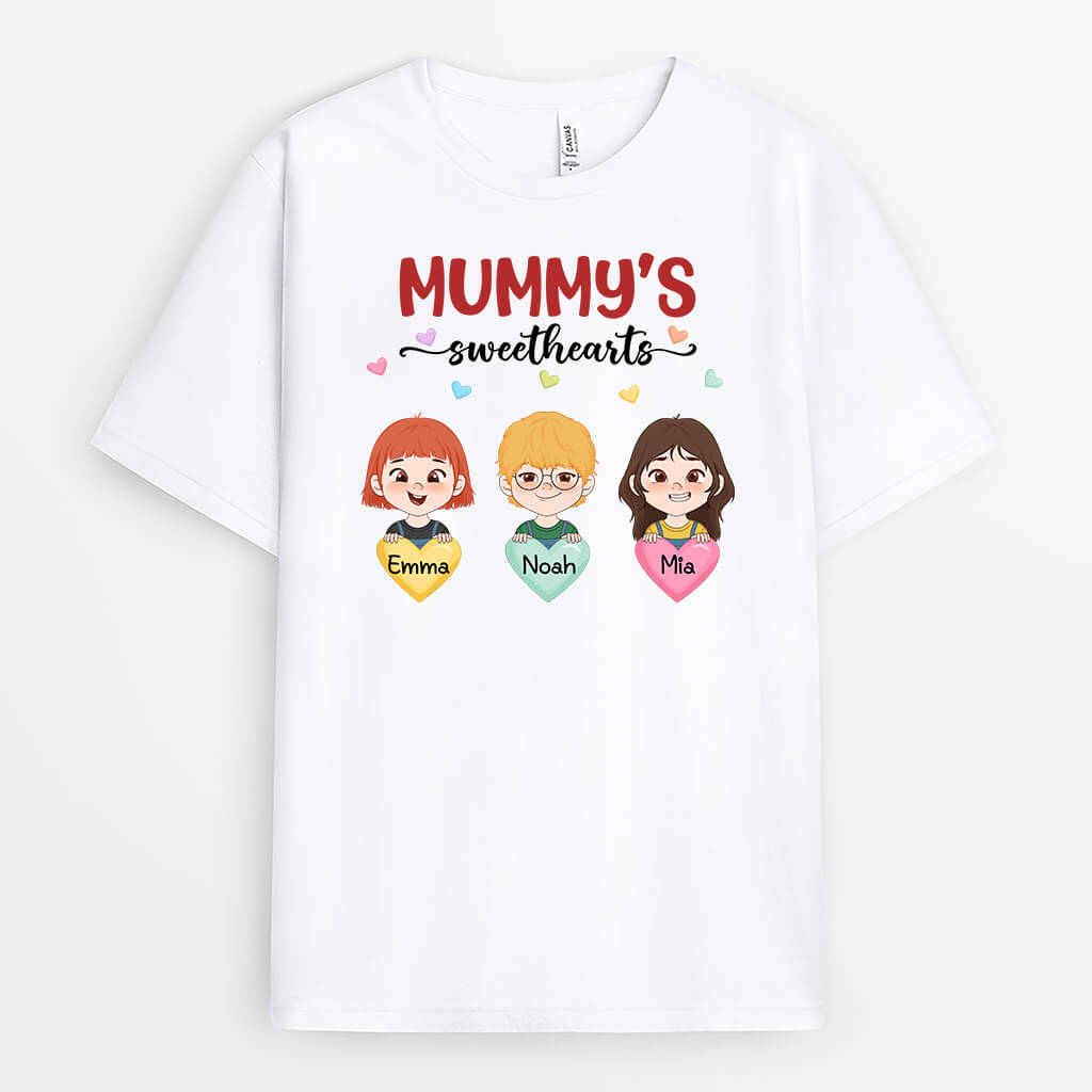Personalised Grandma's Sweathearts T-Shirt