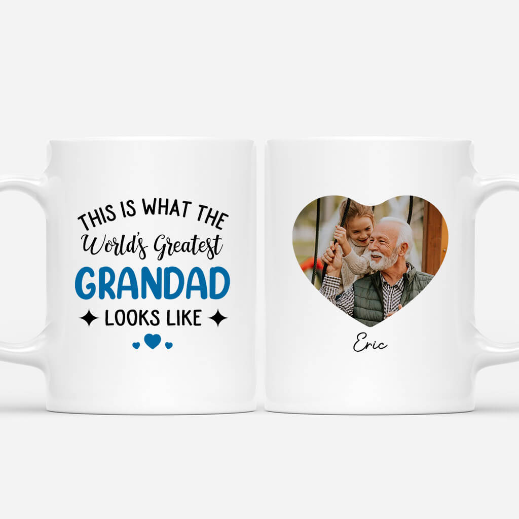 Personalised Best Dad Looks Like Mug