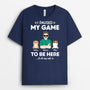 2009AUK2 personalised i paused my game just to be here with cats t shirt