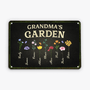 2021EUK1 personalised mother grandmothers garden metal sign_5f8cca71 9e09 4d0e a802 3c476d20e4a2