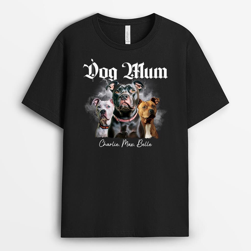 Personalised Dog Dad/Dog Mum T-shirt