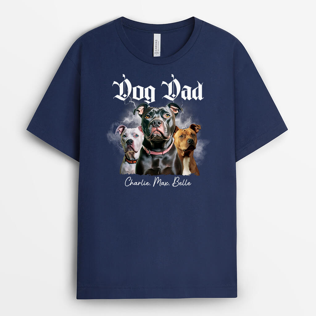 Personalised Dog Dad/Dog Mum T-shirt