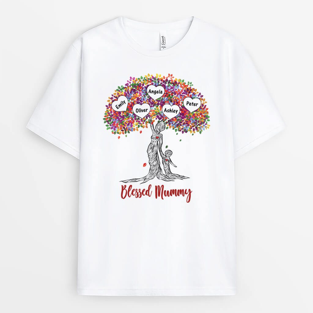 Personalised The Best Mum/Grandma T-shirt