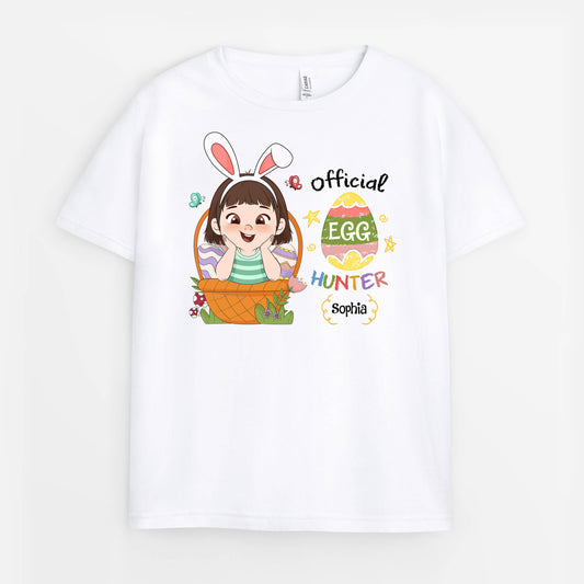 2033AUK1 personalised official egg hunters kid t shirt_94528ab6 7379 4710 b891 0868d6d53a34