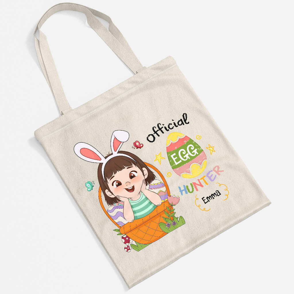 2033BUK2 personalised official egg hunters tote bag