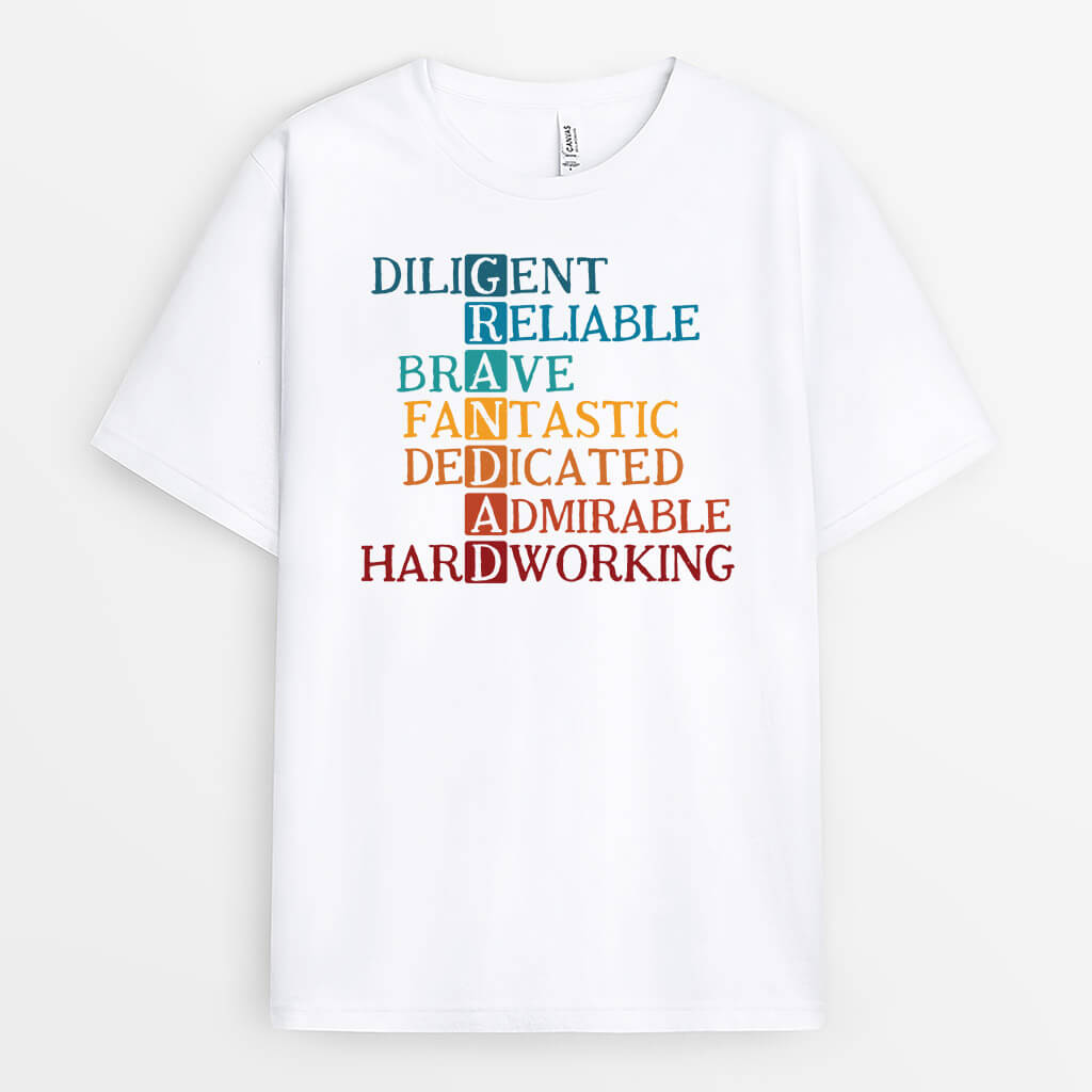 Personalised Mother Acrostic Poem T-shirt