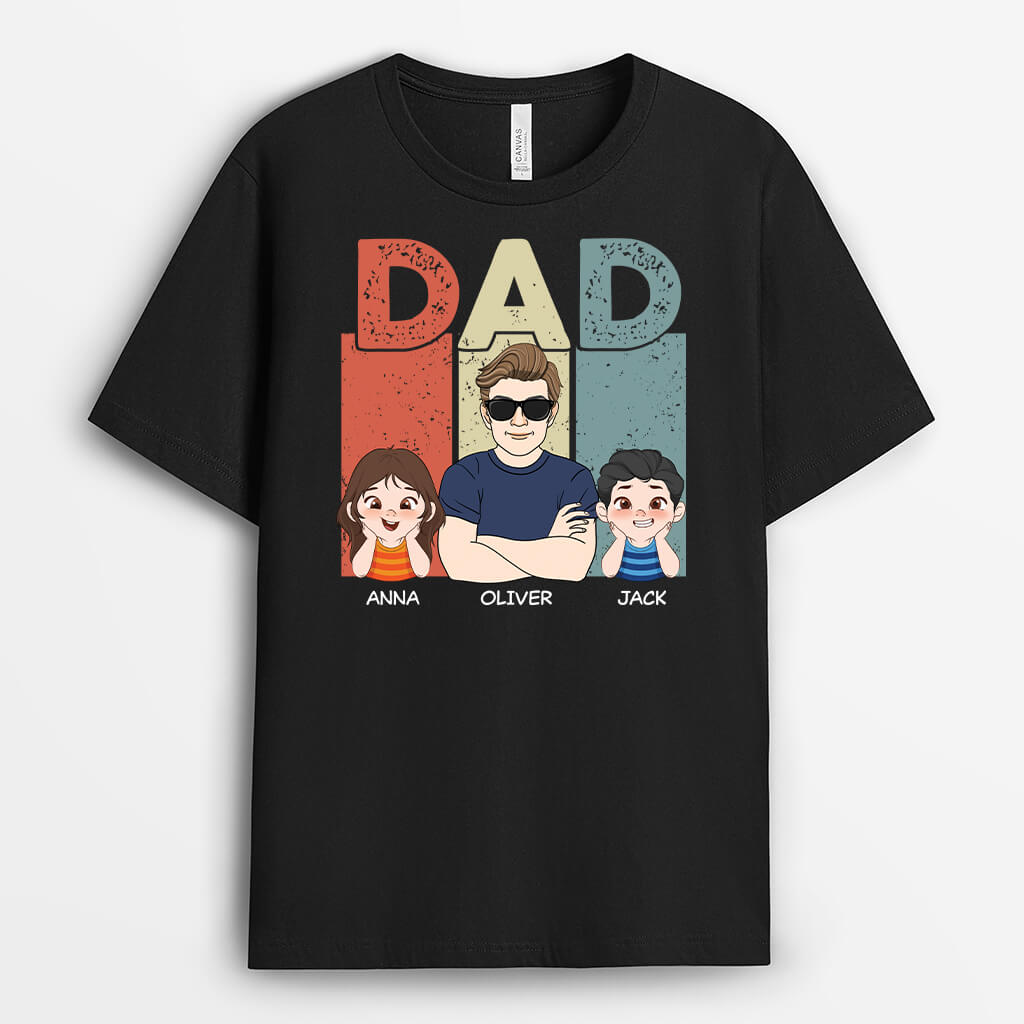 Personalised Grandad/Daddy Band T-shirt