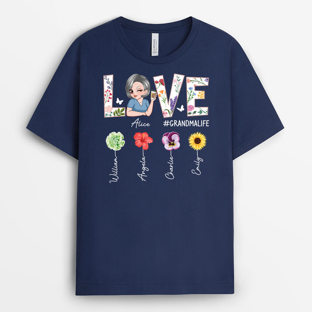 Personalised Love Garden T-shirt