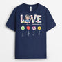 2102AUK2 personalised garden of love t shirt